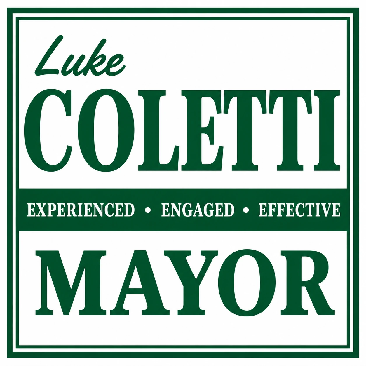Coletti Campaign Button